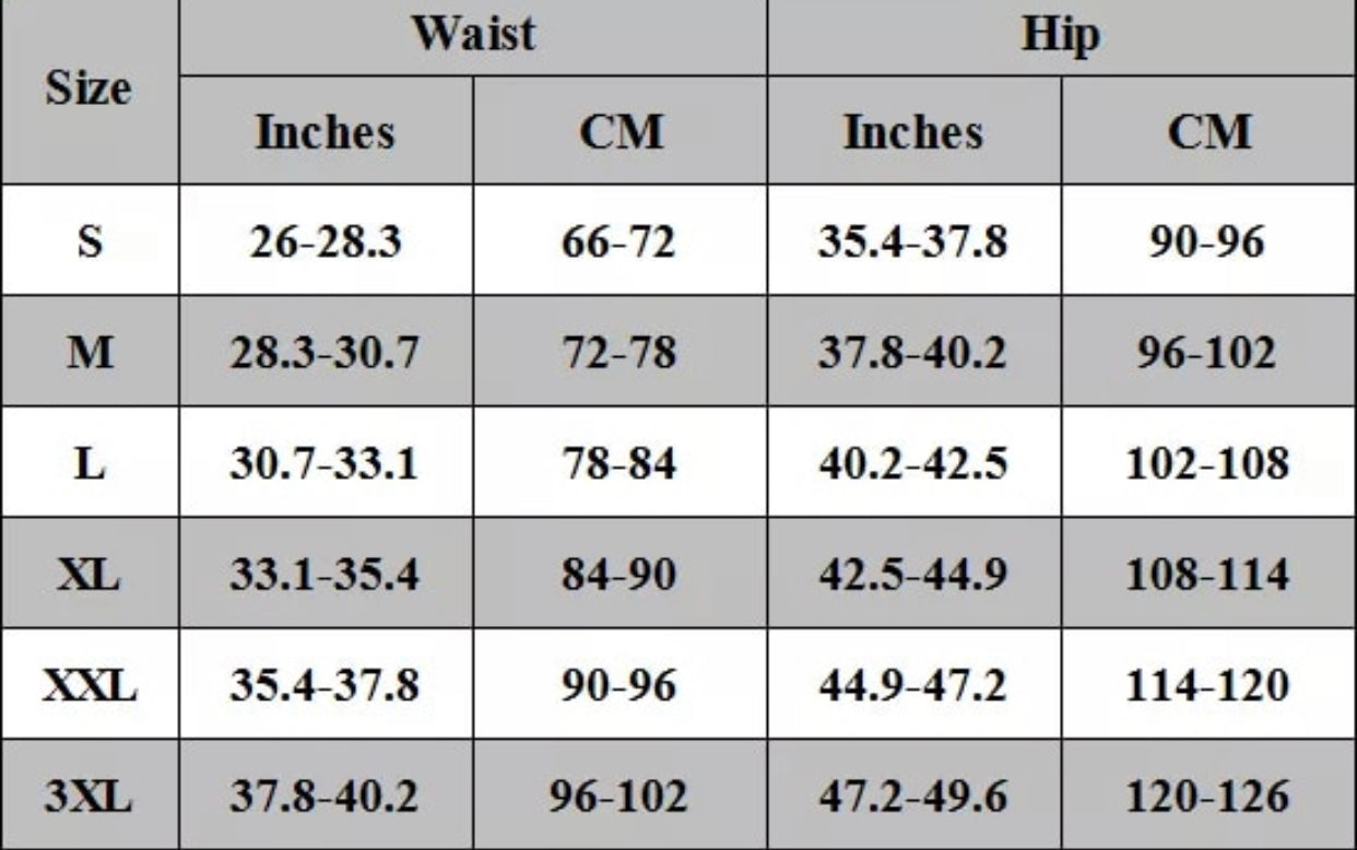 Hourglass shapewear