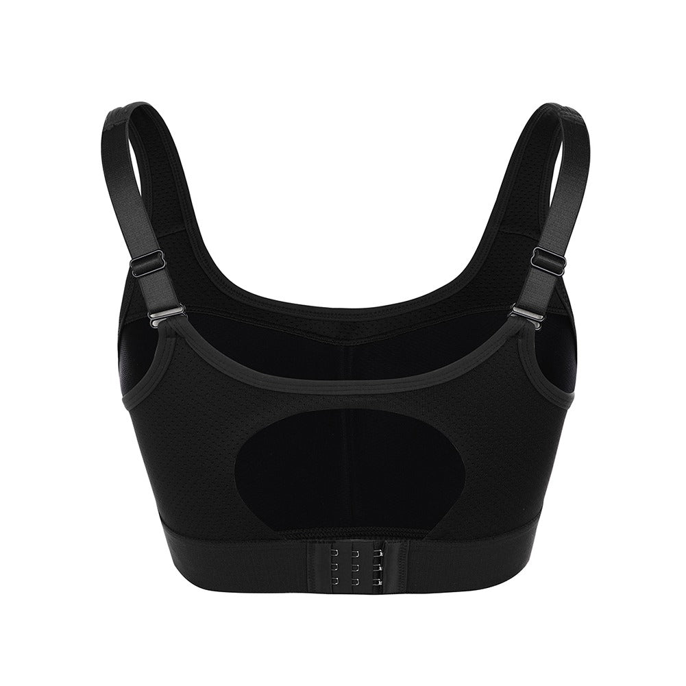 Solid medium support sport Bra