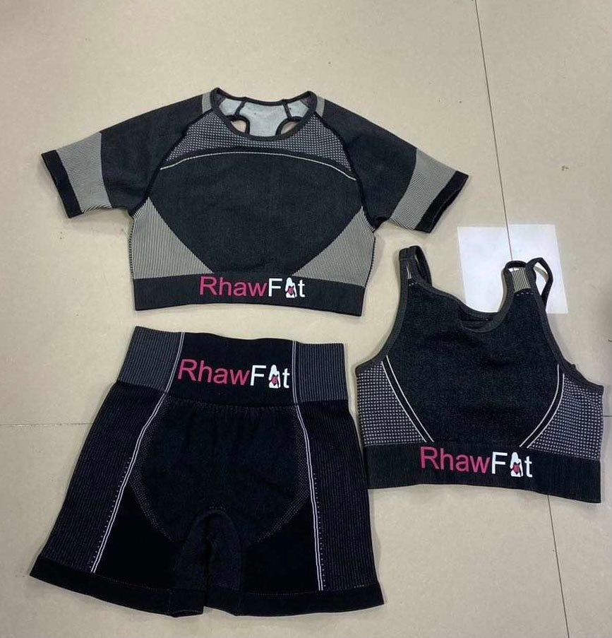 SPANDEX 3PC SETS SHORT