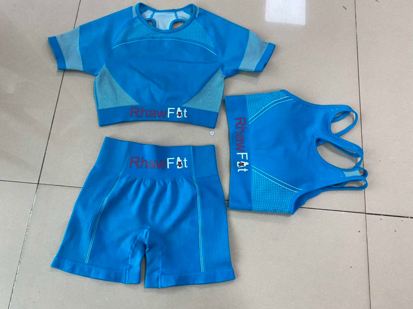 SPANDEX 3PC SETS SHORT