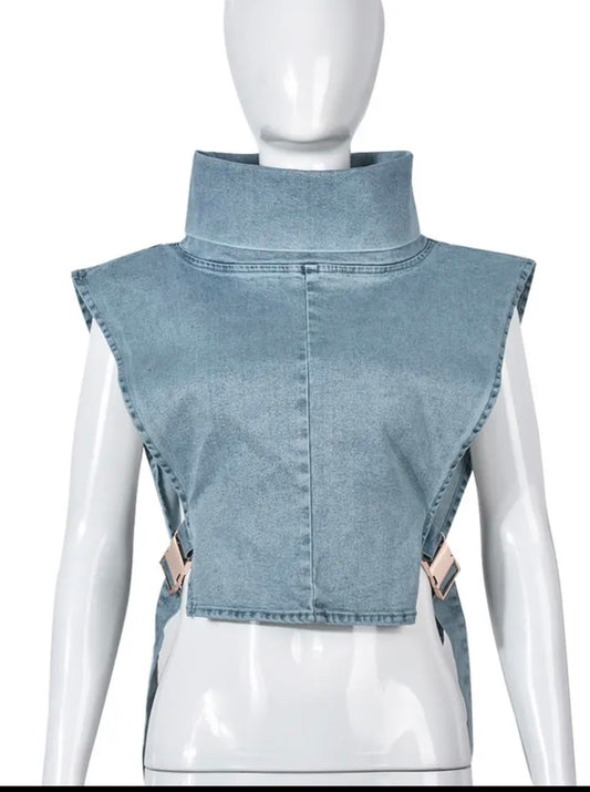 Sleeveless Denim