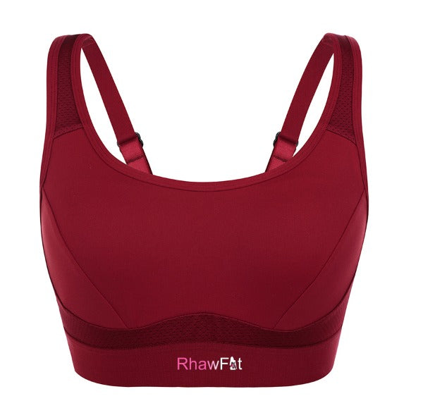 Solid medium support sport Bra