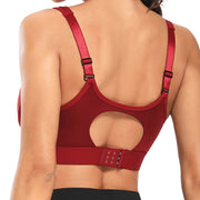 Solid medium support sport Bra